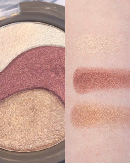 ミネラルシュガートリプルシャドウ/SKINFOOD/アイシャドウパレットを使ったクチコミ(3枚目)