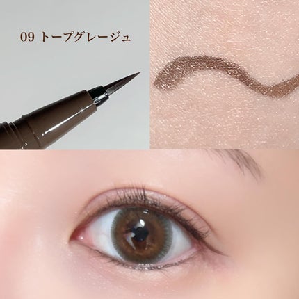 ラスティングリキッドライナー/キャンメイク/リキッドアイライナーを使ったクチコミ(3枚目)