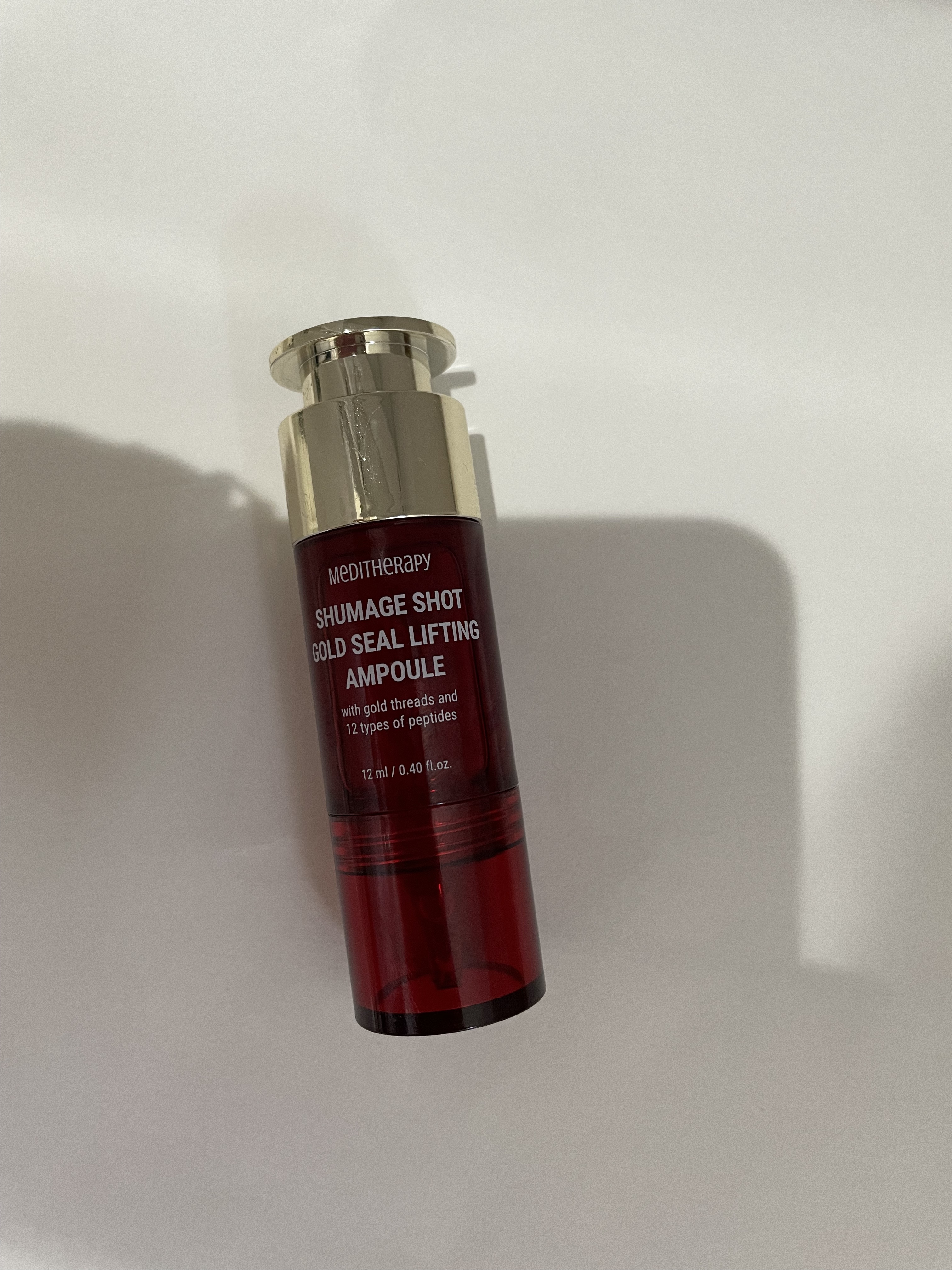 シューマジショットゴールド糸リフティングアンプル/MEDITHERAPY/美容液を使ったクチコミ（1枚目）