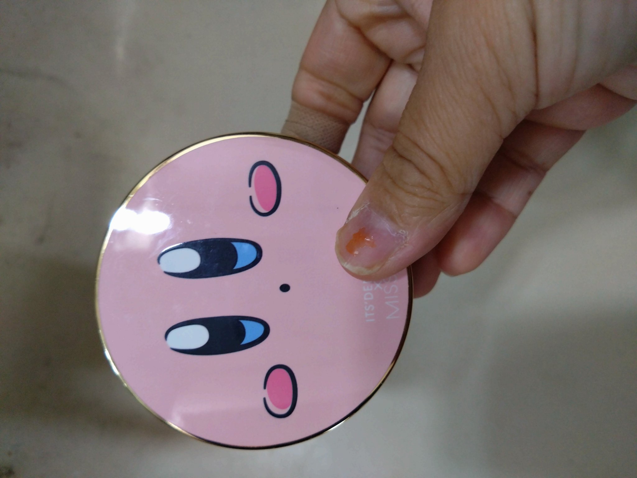 M クッション ファンデーション(モイスチャー)/MISSHA/クッションファンデーションを使ったクチコミ（1枚目）