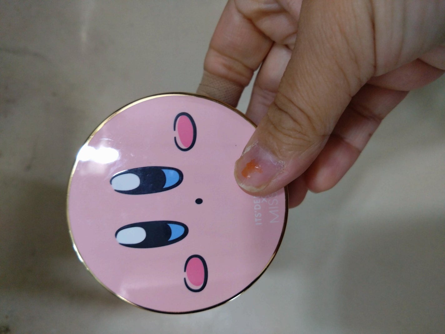 M クッション ファンデーション(モイスチャー)/MISSHA/クッションファンデーションを使ったクチコミ(1枚目)