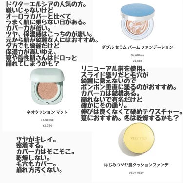 ネオクッション マット/LANEIGE/クッションファンデーションを使ったクチコミ（3枚目）