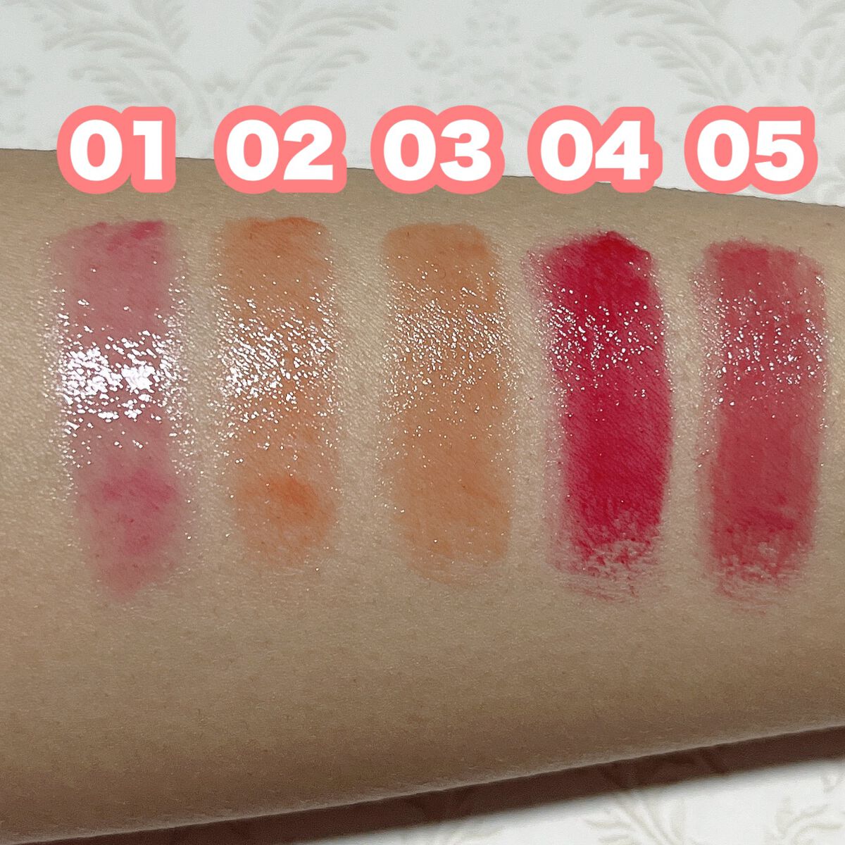 つやぷるリップR/b idol/口紅を使ったクチコミ（2枚目）