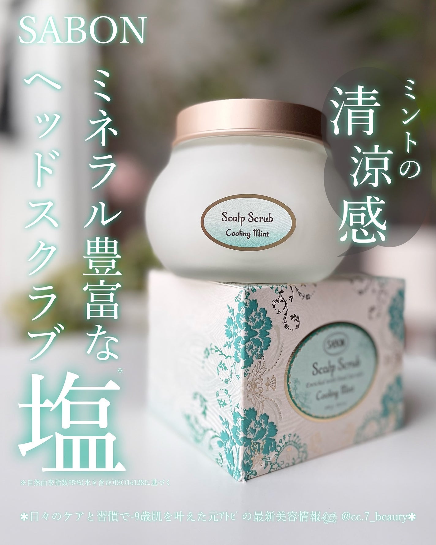 ヘッドスクラブ リフレッシング(ミント)/SABON/ヘッドスクラブを使ったクチコミ(1枚目)