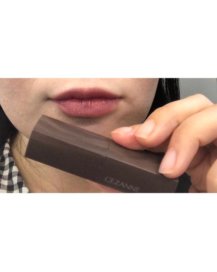 リップカラーシールド/CEZANNE/口紅を使ったクチコミ(4枚目)