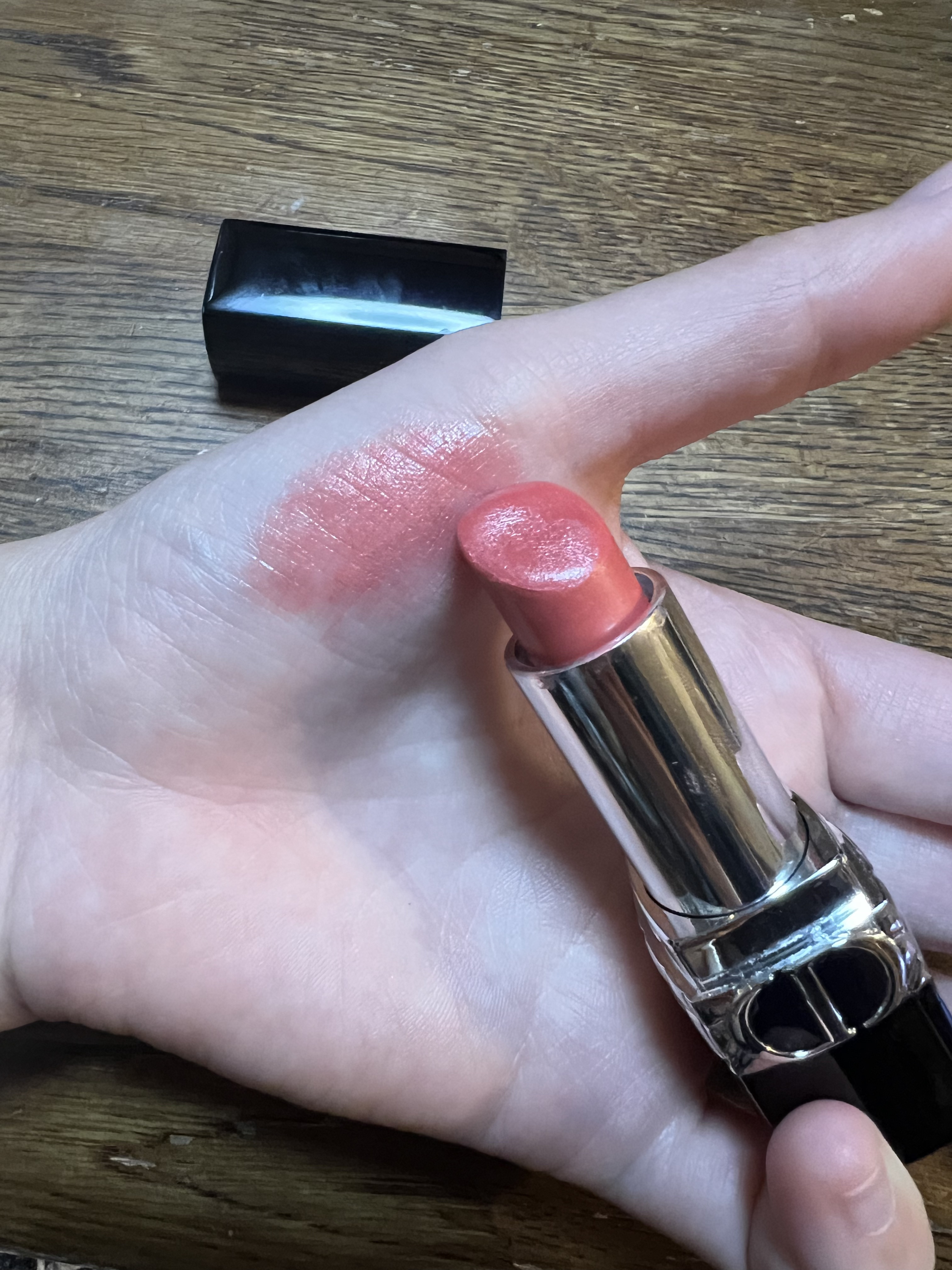 ルージュ ディオール 365 ニュー ワールド サテン/Dior/口紅を使ったクチコミ（2枚目）