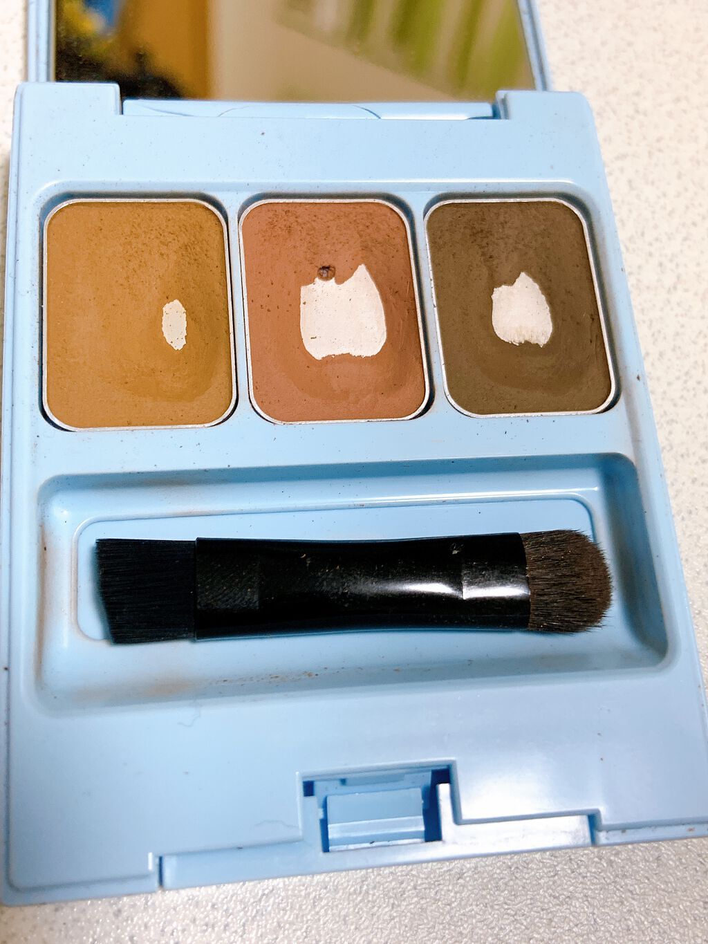 フーミー アイブロウパウダー/WHOMEE/パウダーアイブロウを使ったクチコミ(2枚目)