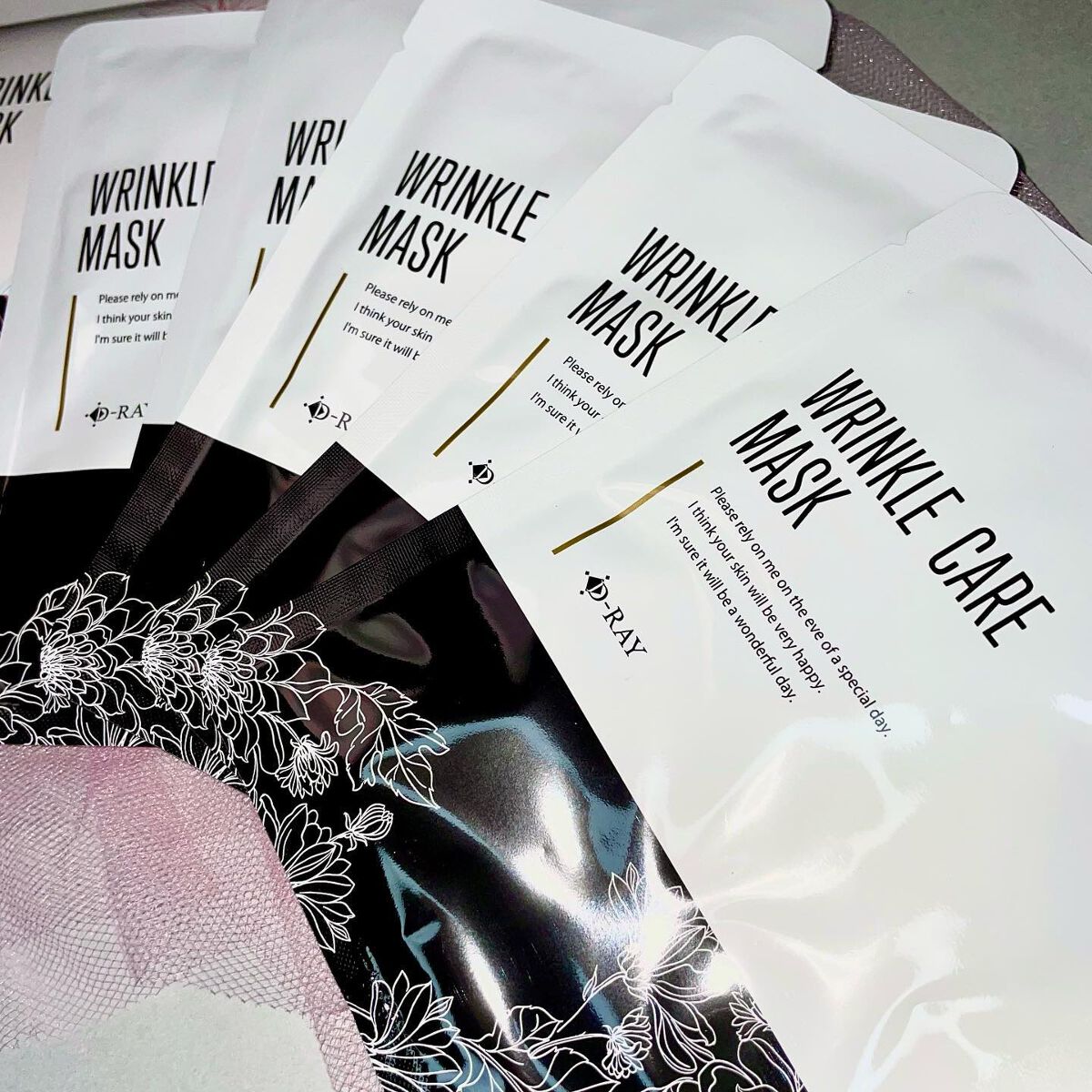 D-リンクルケアマスク 5枚入り/D-RAY/シートマスク・パックを使ったクチコミ(2枚目)