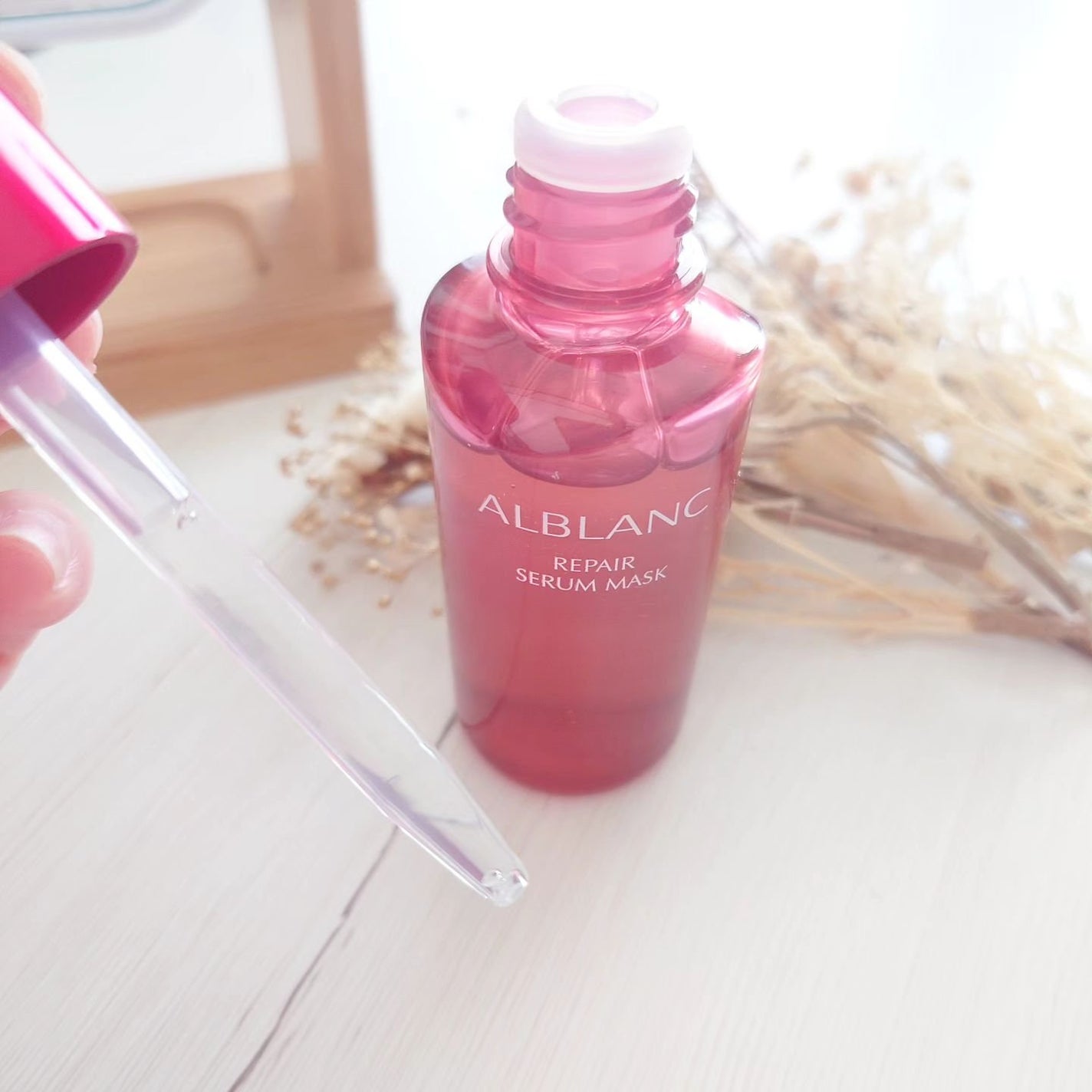 リペア セラムマスク/ALBLANC/美容液を使ったクチコミ(2枚目)
