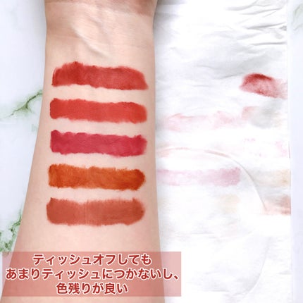 リップモンスター スフレマット/KATE/口紅を使ったクチコミ(10枚目)