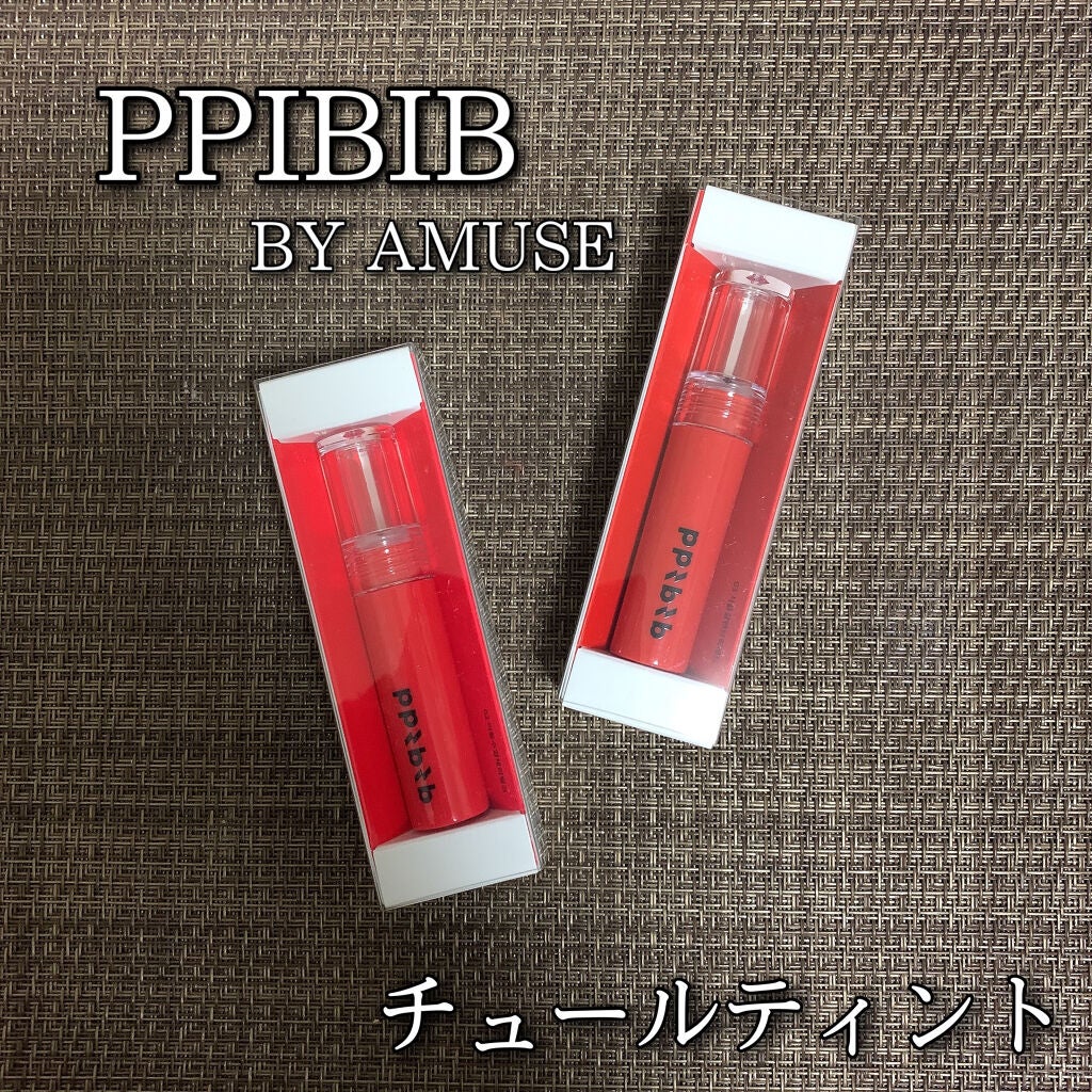 CHURU TINT/PPIBIB by AMUSE/口紅を使ったクチコミ(1枚目)