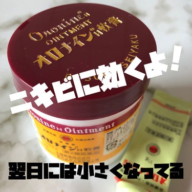 あなどるなかれ
\オロナインH軟膏/  第２類医薬品
ずーっとニキビに悩まされてた学生時代🥲


小さいチューブタイプのをいつも
ポケットに入れてました😌

当時の皮膚科の先生には

「あーあ　穴だらけ