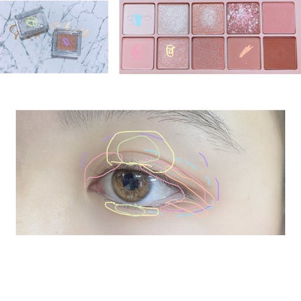 シェード&シャドー #07 チャーム/BBIA/単色アイシャドウを使ったクチコミ(3枚目)