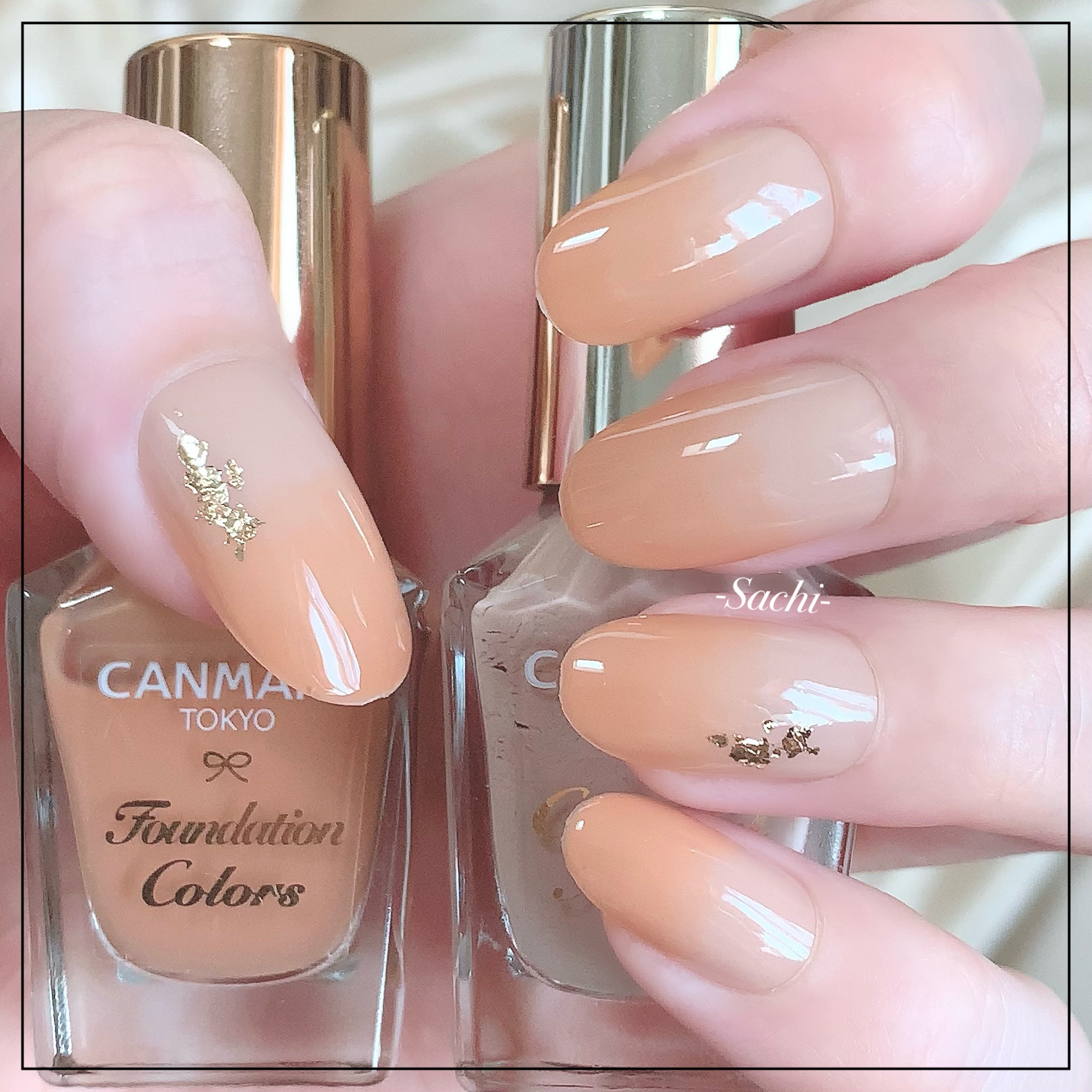 ファンデーションカラーズ/キャンメイク/マニキュアを使ったクチコミ（1枚目）