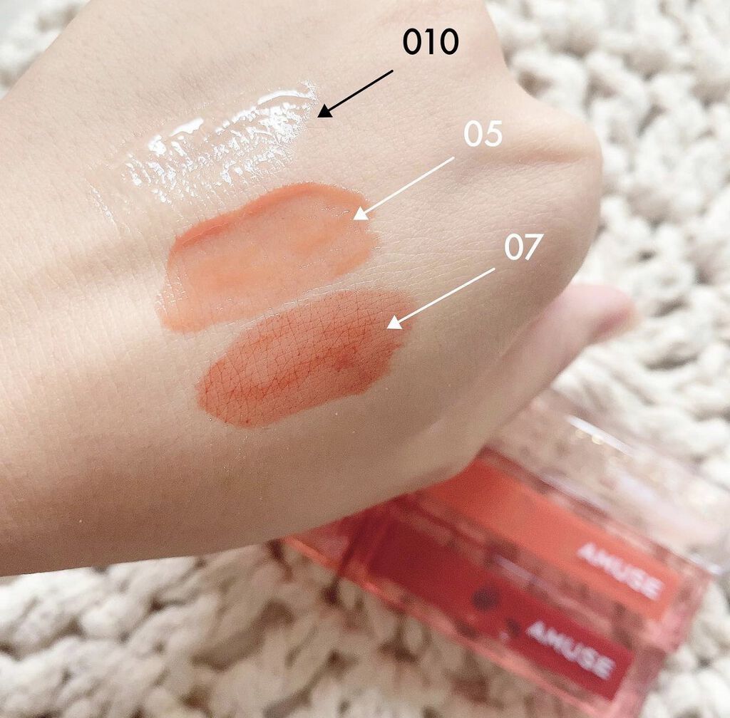 デューティント/AMUSE/リップティントを使ったクチコミ（2枚目）