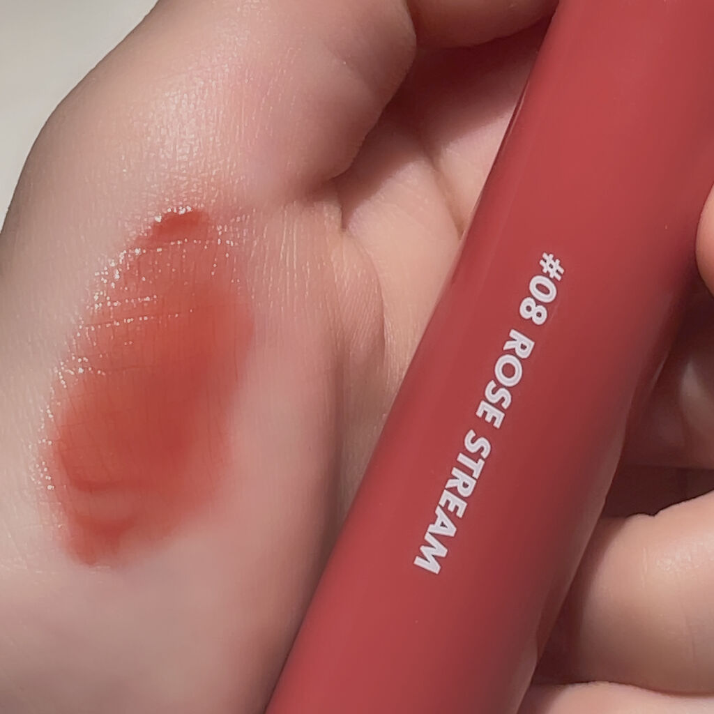 グラスティングウォーターティント/rom&nd/リップティントを使ったクチコミ（2枚目）