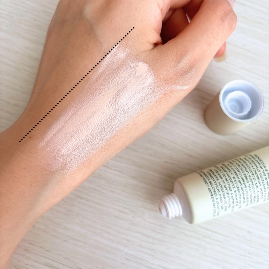 ブリーズフィット トーンアップ サンベース/BROOKESIA/日焼け止めクリームを使ったクチコミ(3枚目)