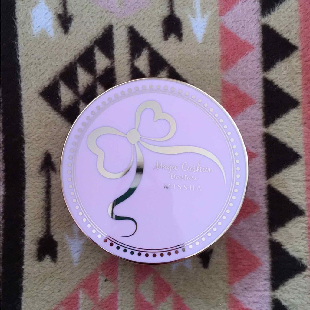 M クッション ファンデーション(モイスチャー)/MISSHA/クッションファンデーションを使ったクチコミ（1枚目）