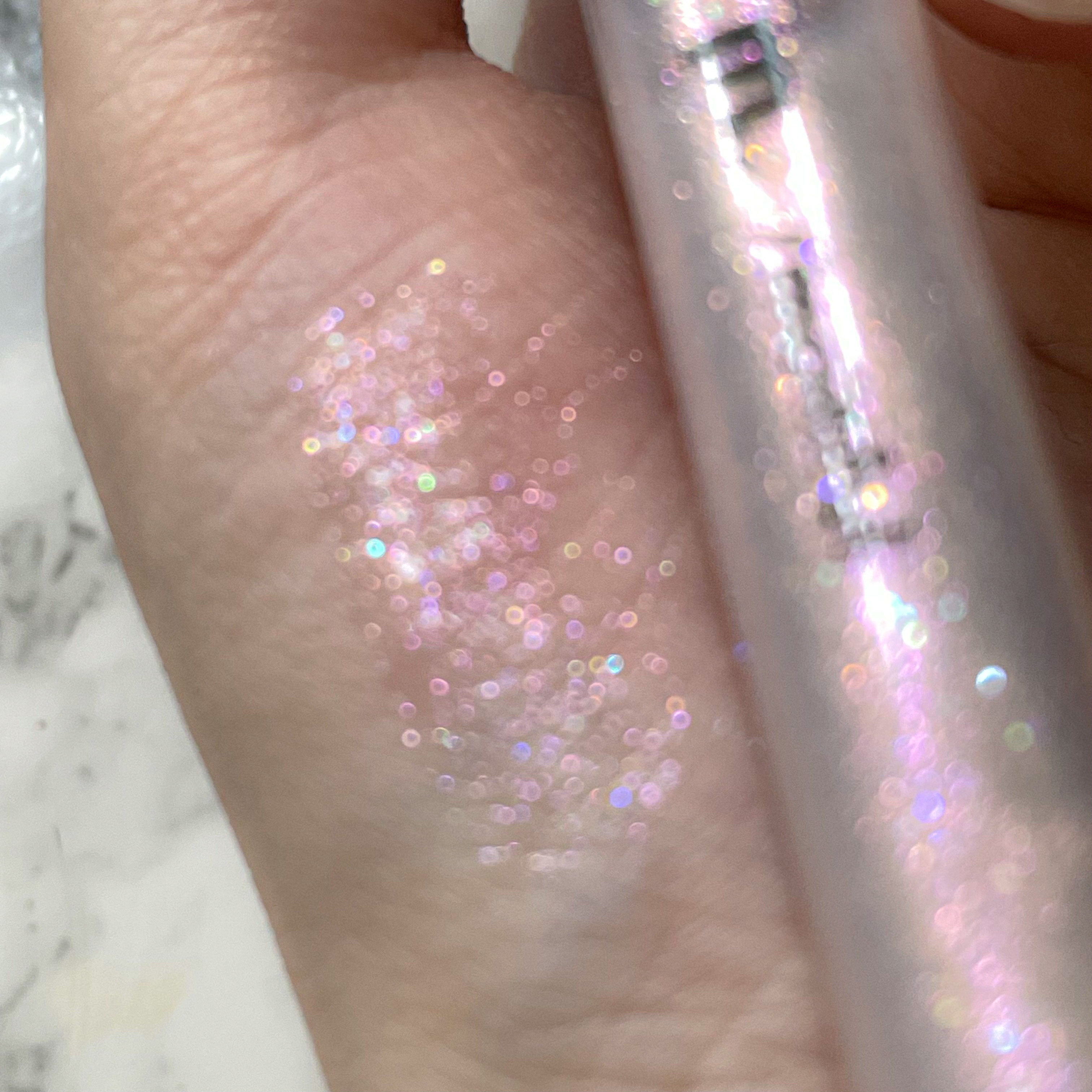 グリッターライナー(MFL リキッドアイシャドウ) シルバーブルー/moitiful/グリッターを使ったクチコミ（3枚目）