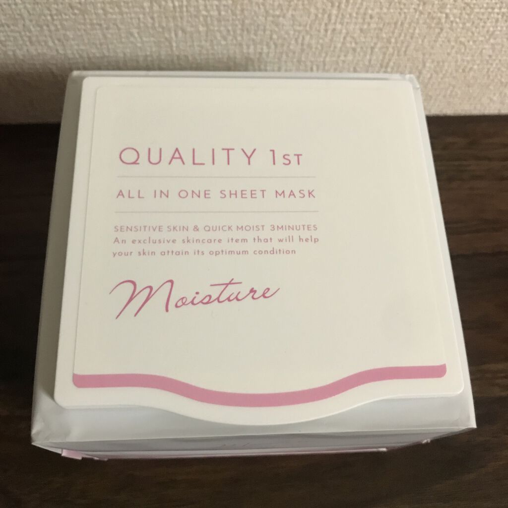 オールインワンシートマスク モイストEX/クオリティファースト/シートマスク・パックを使ったクチコミ（1枚目）