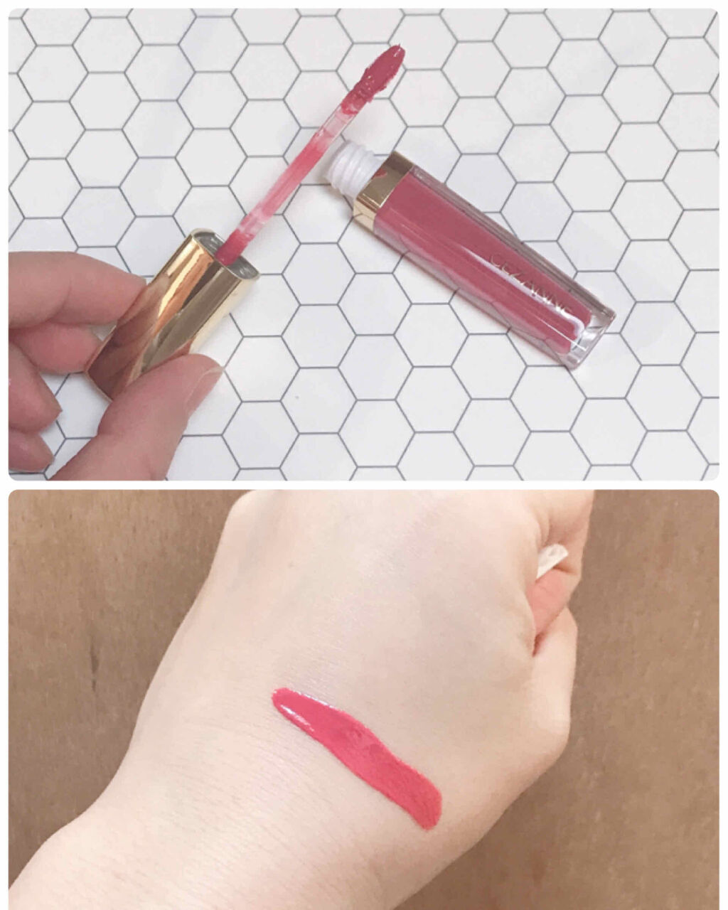 カラーティントリップ/CEZANNE/リップティントを使ったクチコミ（2枚目）