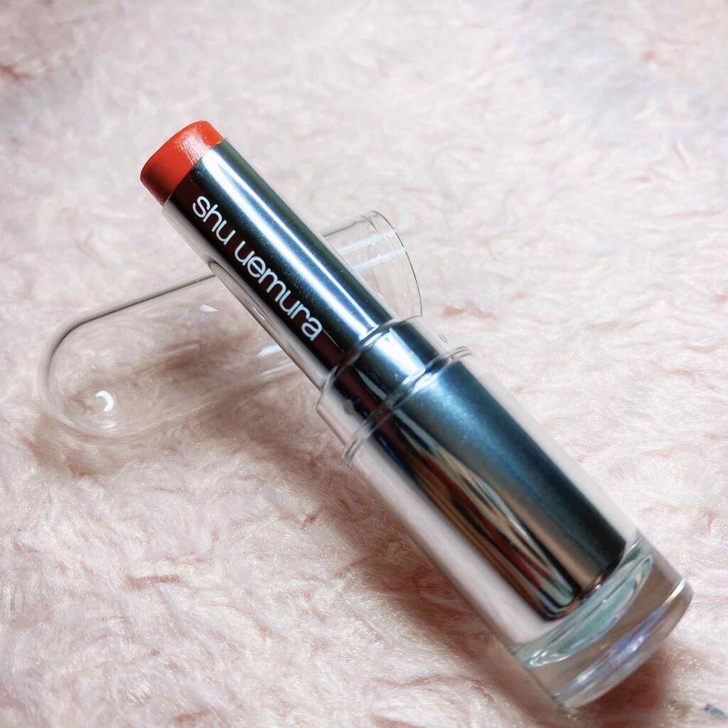 ルージュ アンリミテッド ラッカーシャイン/shu uemura/口紅を使ったクチコミ(1枚目)