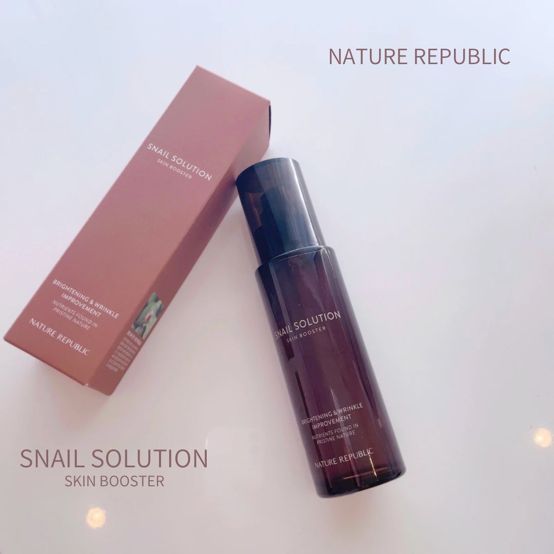 (旧)スネイルソリューションスキンブースター/ネイチャーリパブリック/ブースター・導入液を使ったクチコミ(1枚目)