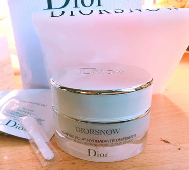 スノー ブライトニング モイスト クリーム/Dior/フェイスクリームを使ったクチコミ（1枚目）