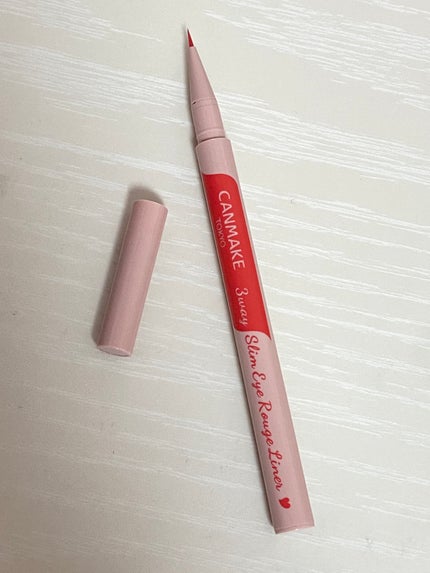 3wayスリムアイルージュライナー/キャンメイク/リキッドアイライナーを使ったクチコミ(2枚目)