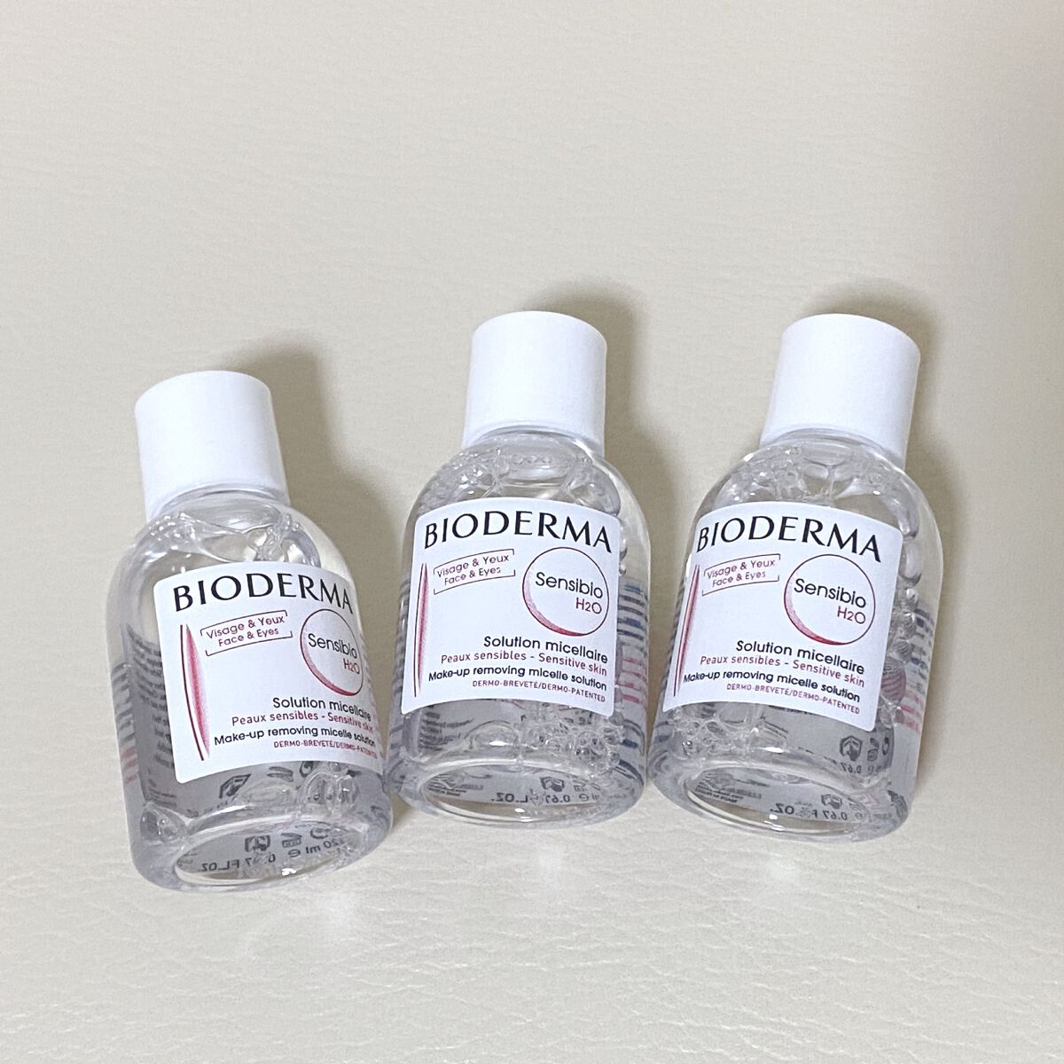 サンシビオ エイチツーオー D/ビオデルマ/クレンジングウォーターを使ったクチコミ(1枚目)