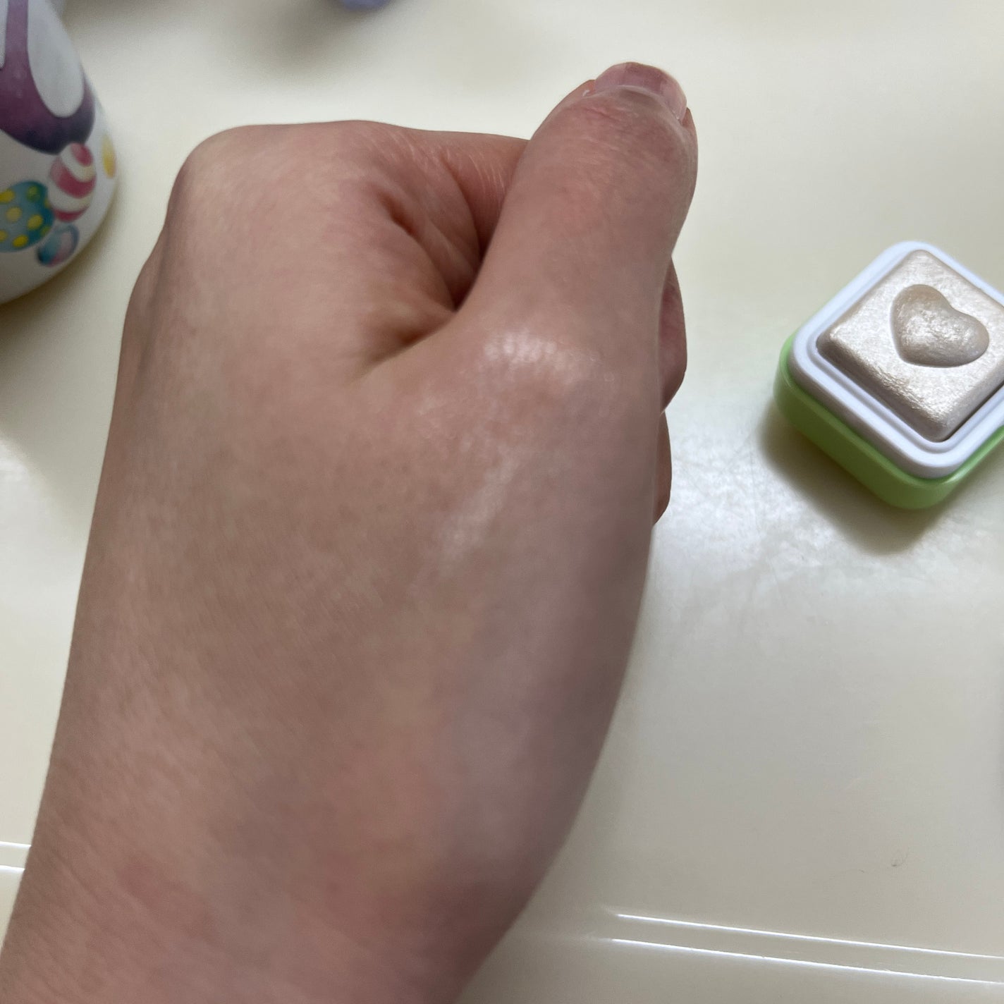 ミルクブリンハートライター/Colorgram/パウダーハイライトを使ったクチコミ(2枚目)