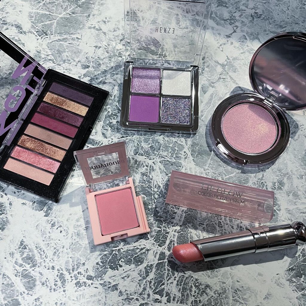 HEXZEハイライターパウダー/HEXZE（ヘックスゼ）/パウダーハイライトを使ったクチコミ（3枚目）