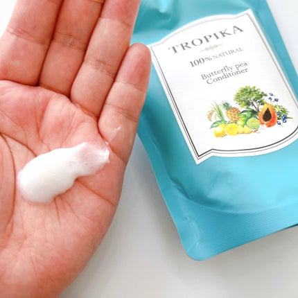 バタフライピーシャンプー/バタフライピーコンディショナー/TROPIKA/市販シャンプーを使ったクチコミ(4枚目)