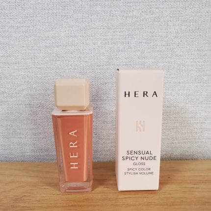 センシュアルスパイシーヌードグロス/HERA/リップグロスを使ったクチコミ(1枚目)