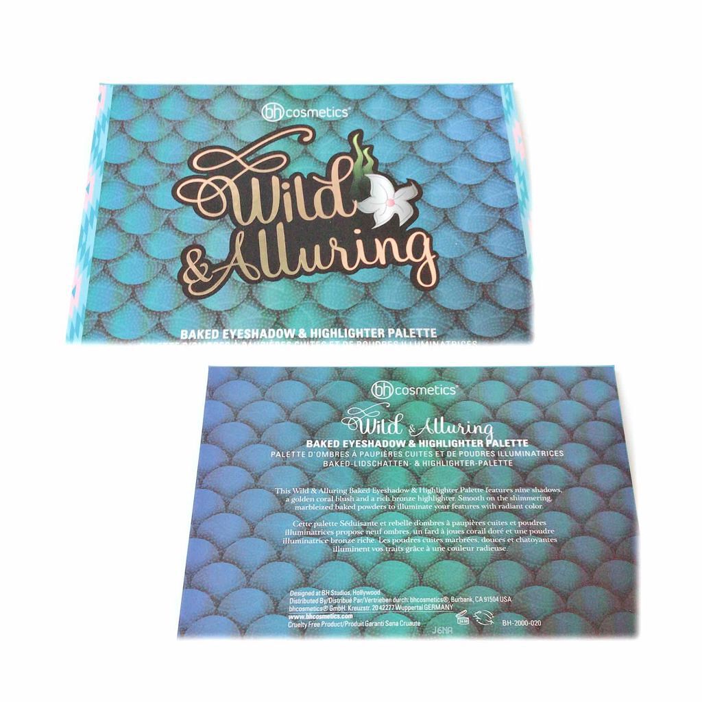 Wild & Alluring  Baked Eyeshadow & Highlighter Palette/bh cosmetics/アイシャドウパレットを使ったクチコミ（2枚目）