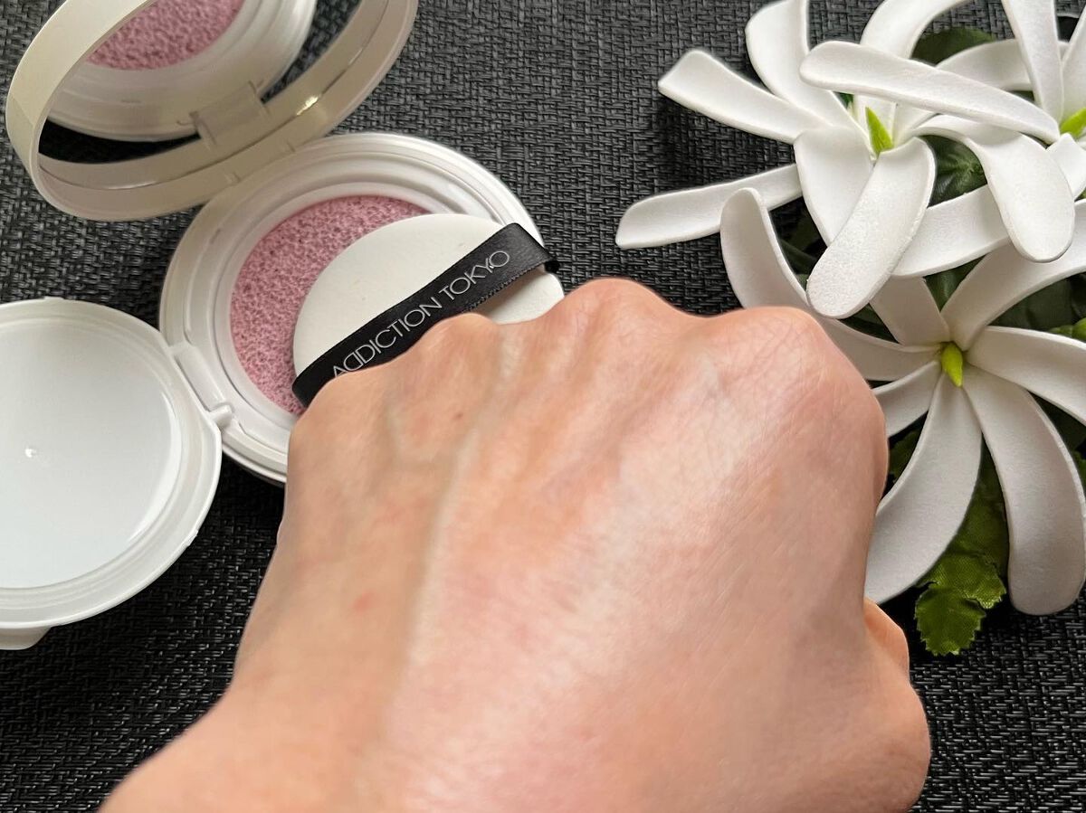 アディクション スキンケアUV タッチアップ クッション/ADDICTION/クッションファンデーションを使ったクチコミ(3枚目)