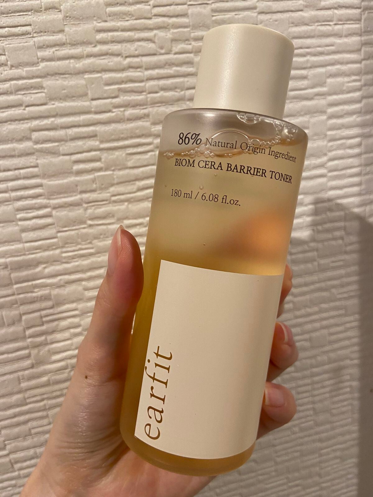 バイオム セラ バリア トナー/earfit/化粧水を使ったクチコミ(1枚目)