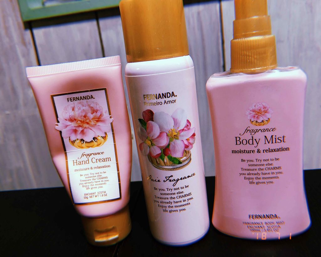 ヘアフレグランス プリメイロアモール/フェルナンダ/ヘアミストを使ったクチコミ（1枚目）