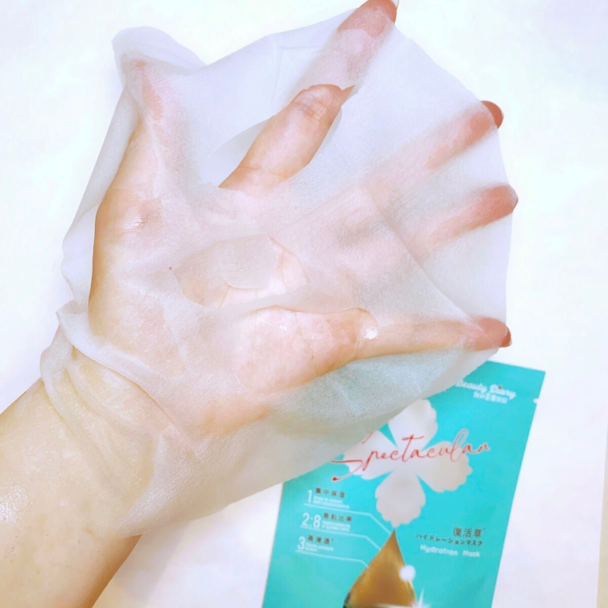 復活草ハイドレーションマスク/我的美麗日記/シートマスク・パックを使ったクチコミ(4枚目)