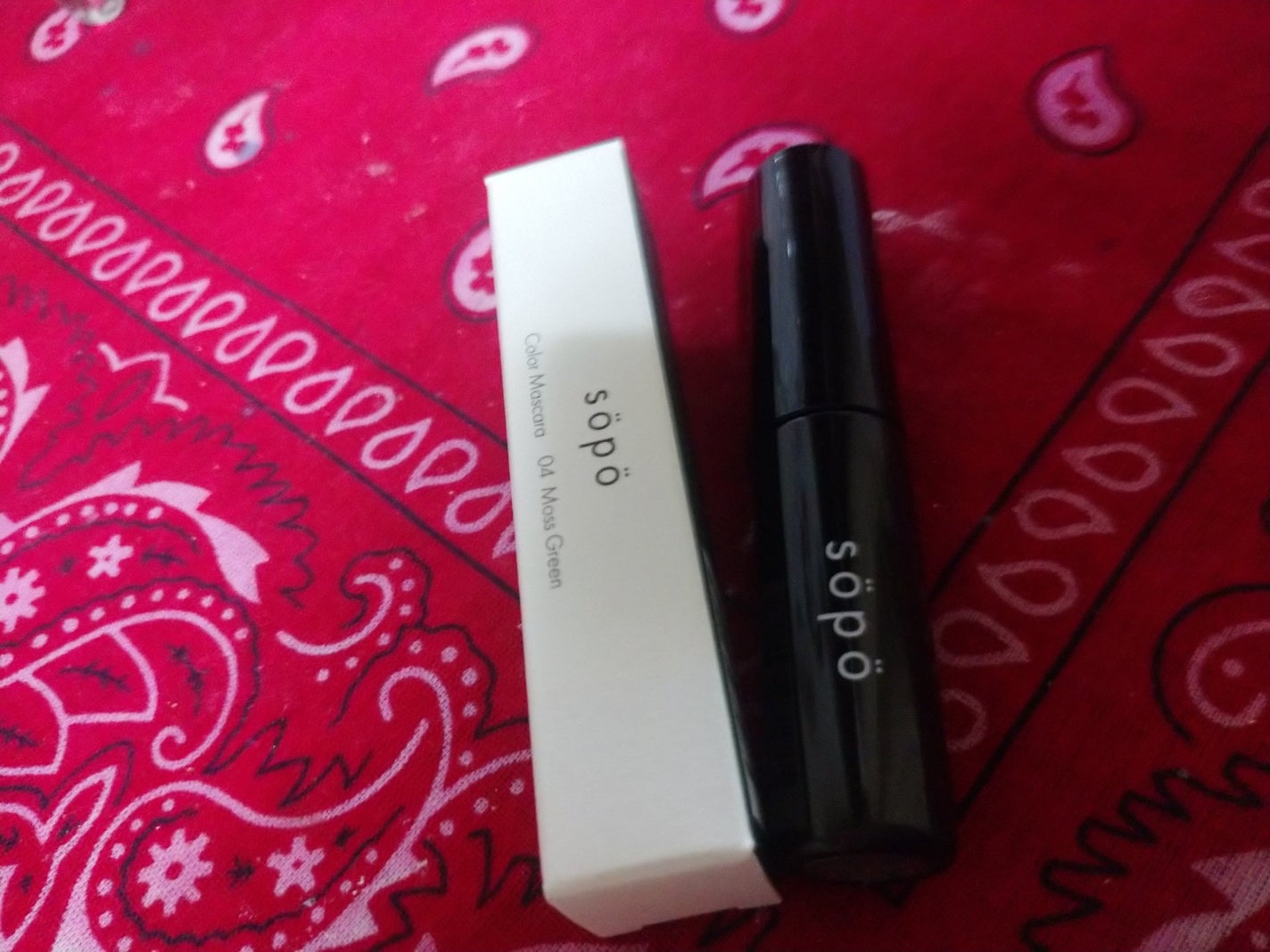 カラーマスカラ/sopo/マスカラを使ったクチコミ(1枚目)