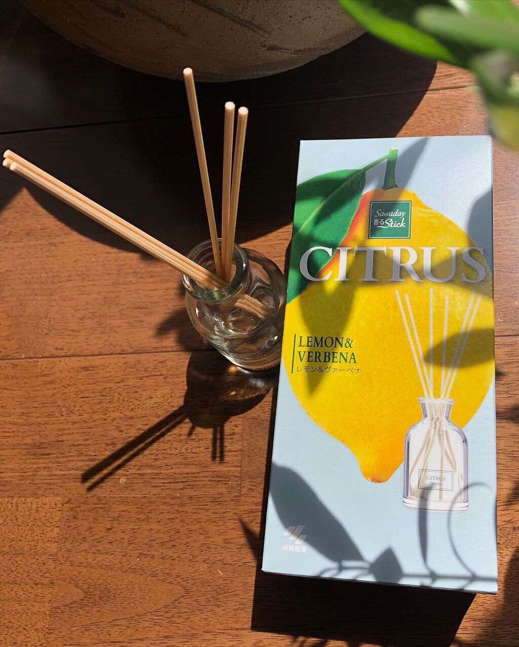 香るスティック　シトラスオレンジ&ベルガモット/サワデー/ルームフレグランスを使ったクチコミ（3枚目）
