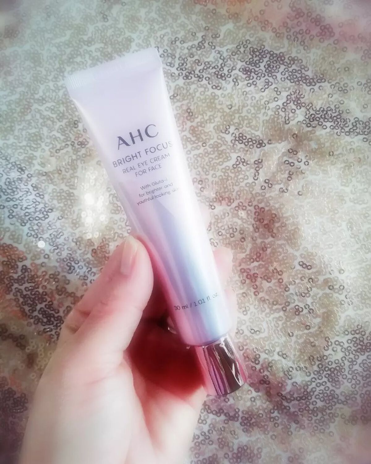 ブライト フォーカス リアル アイクリーム フォーフェイス/AHC/アイケア・アイクリームを使ったクチコミ(2枚目)