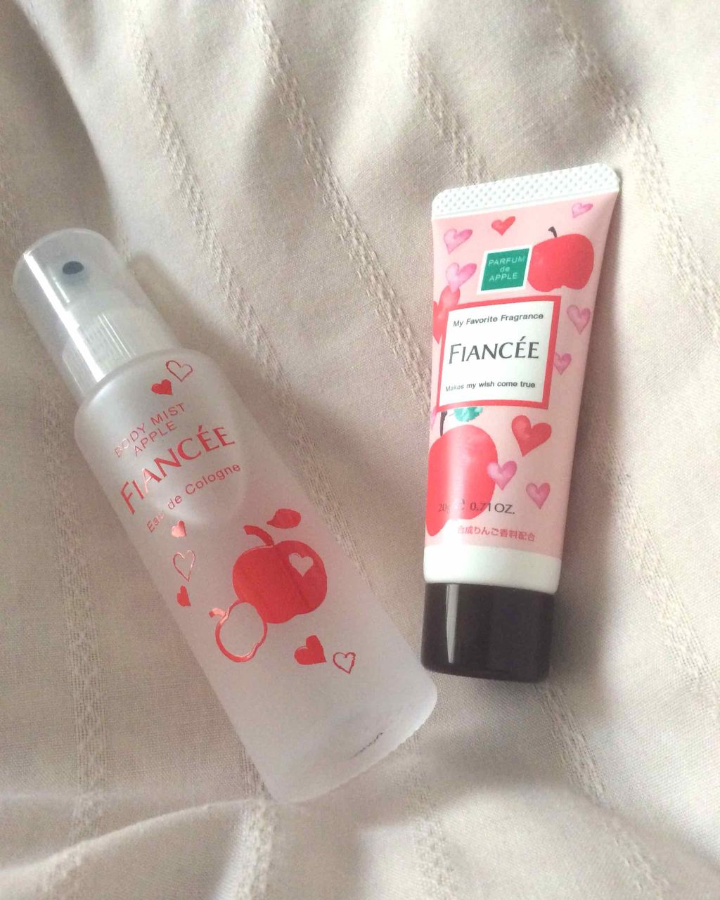 ボディミスト 恋りんごの香り/フィアンセ/香水(レディース)を使ったクチコミ(2枚目)