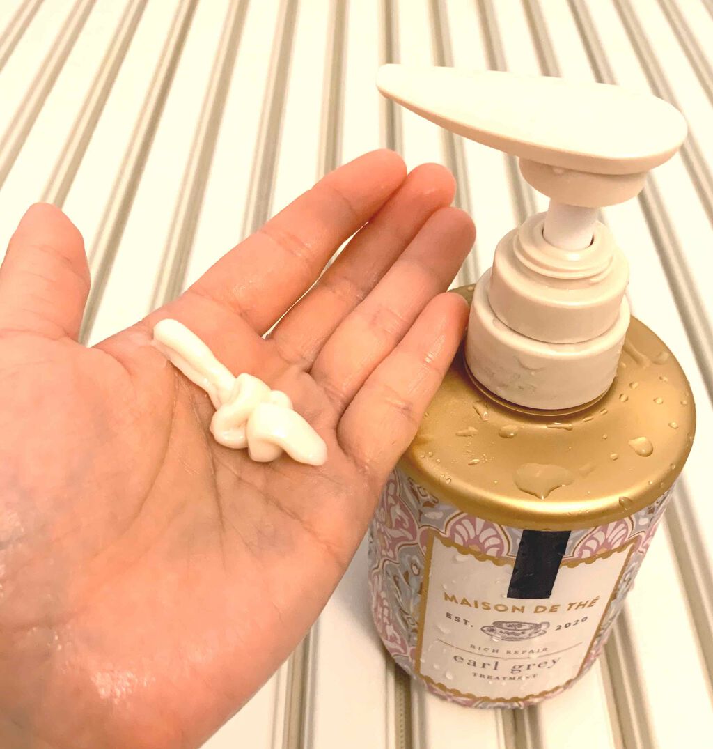 リッチリペア シャンプー/トリートメント/MAISON DE THÉ/市販シャンプーを使ったクチコミ(3枚目)