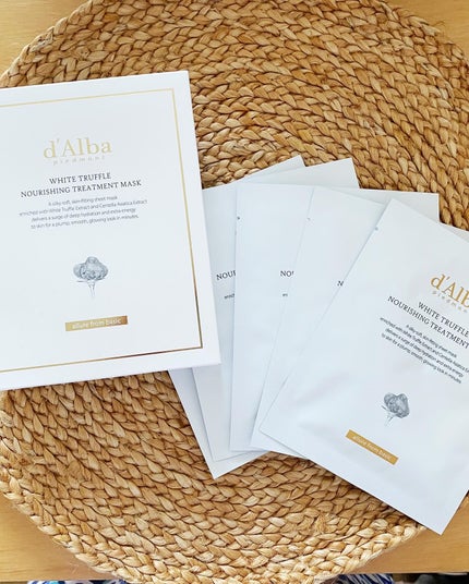 ホワイトトリュフナリシングトリートメントマスク/ダルバ/シートマスク・パックを使ったクチコミ(5枚目)