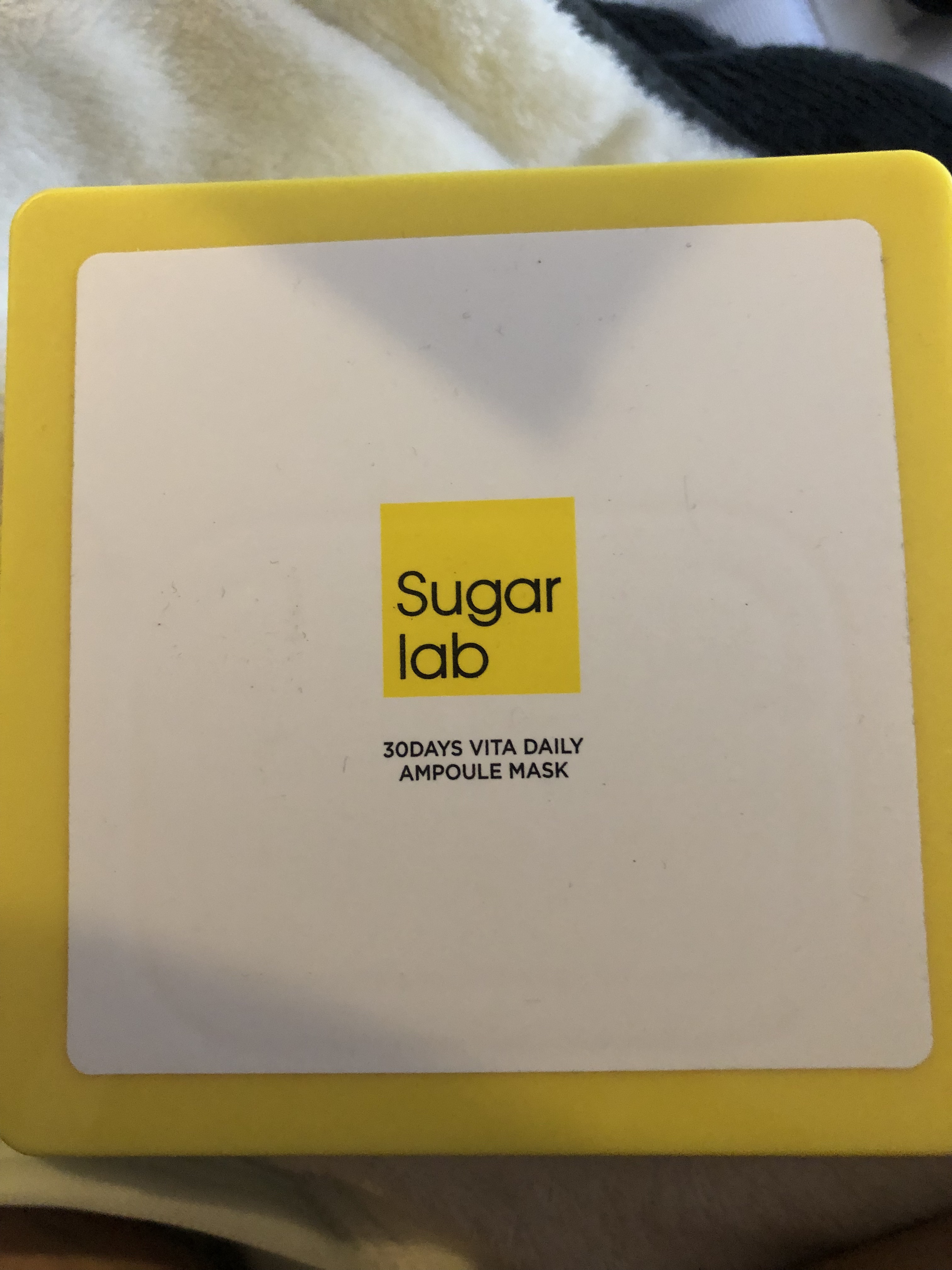 ビタデイリーアンプルマスク/Sugar Lab/シートマスク・パックを使ったクチコミ（1枚目）