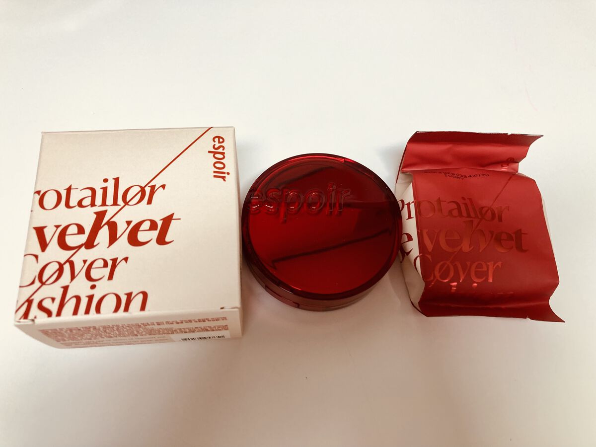 プロテーラービーベルベットカバークッション/espoir/クッションファンデーションを使ったクチコミ（1枚目）