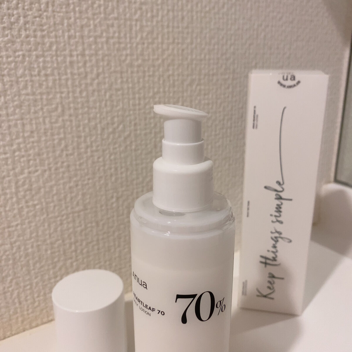 ドクダミ70デイリーリリーフローション/Anua/乳液を使ったクチコミ（3枚目）