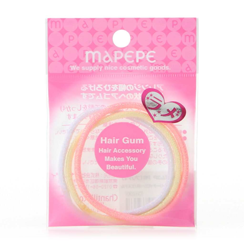 マペペ ラメリングゴム 3P 