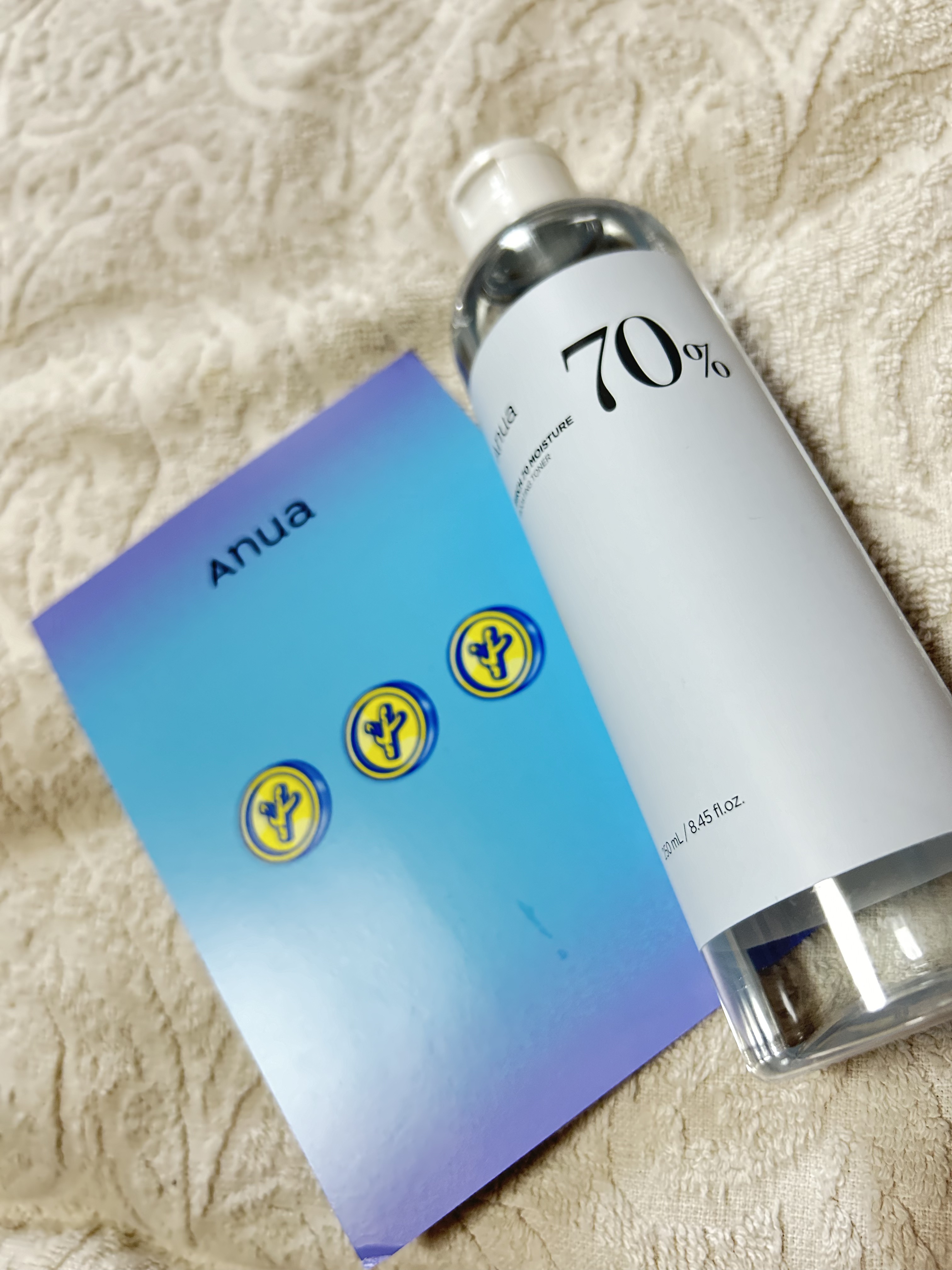 シラカバ 70% 水分ブースティングトナー/Anua/化粧水を使ったクチコミ（1枚目）